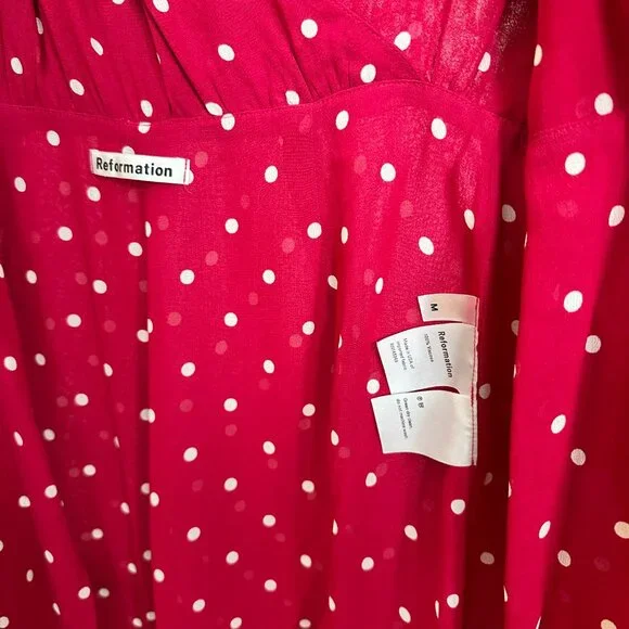 Reformation - Primrose wrap dress - - Picture 5 of 13